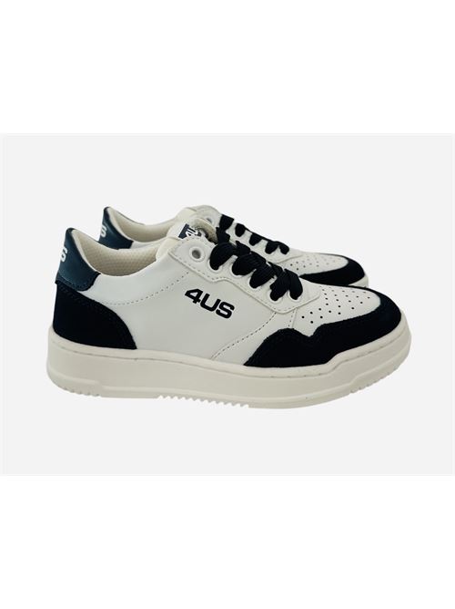 Sneakers bianca e blu CESARE PACIOTTI | 43022BLU BIANCO